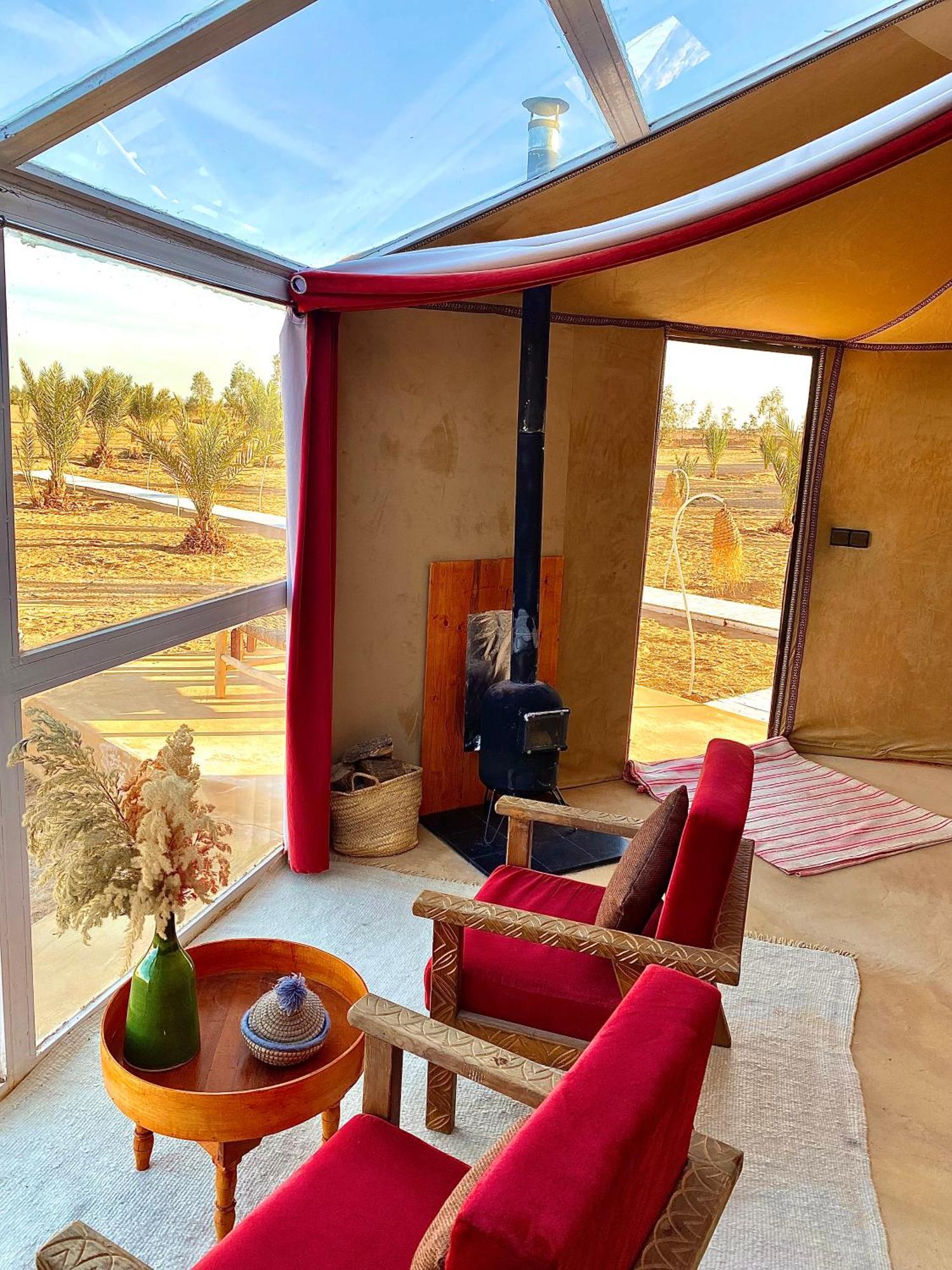 Готель Sky View Camp Мерзуга Екстер'єр фото